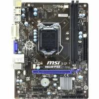 Материнская плата MSI H81M-P33 LGA 1150 PCI-E Dsub+DVI GbLAN SATA MicroATX 2DDR3 Б/У