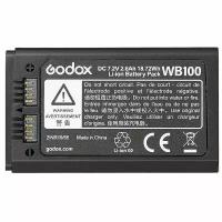 Аккумулятор Godox WB100 для вспышек Godox AD100Pro