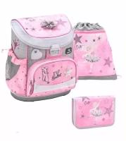 Школьный ранец Belmil Mini-Fit " BALLET LIGHT PINK" с наполнением, серия 405-33/38/SET