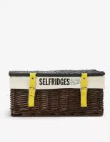 Плетеная корзина для пикника Selfridges Selection с логотипом (40 см)