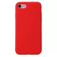 Силиконовая накладка тонкая 0.33 мм для Apple iPhone 6/6S красный
