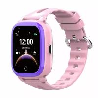 Детские умные часы Smart Baby Watch Wonlex CT10 GPS, WiFi, камера, 4G розовые (водонепроницаемые)