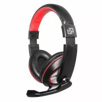 Гарнитура для ПК Oklick HS-L390G DRAGON черный/красный 1.8м (JD-728S), 1450282