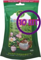 Чай зеленый листовой Верблюд Лотос, м/у, 100 г (комплект 10 шт.) 8504578