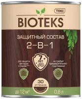 Защитный состав лессирующий текс BIOTEKS Палисандр 0,8 л