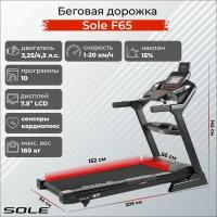 Беговая дорожка Sole Fitness F65 2019