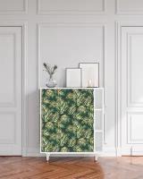 Комод - STORYZ - BS6 Sunny Palm Tree, 94 x 110 x 41 см, Белый