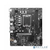 MicroStar Материнская плата MSI PRO H610M-E DDR4 H610, LGA1700, 2 DDR4, 1 PCI-Ex16, 1 PCI-Ex1, 1 M.2, 4 SATA3.0, 4 USB3.2Gen1, 8 USB 2.0