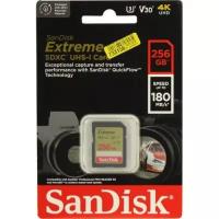 SD карта Sandisk Extreme SDSDXVV-256G-GNCIN