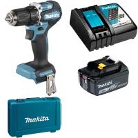 Аккумуляторная дрель-шуруповерт Makita DDF487RF (18V, 1х3.0Ah, Li-Ion)