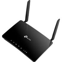 TP-Link Archer MR500, AC1200 Гигабитный Wi-Fi роутер с модемом 300 Мбит/с, Wi-Fi: до 300 Мбит/с на 2,4 ГГц + до 867 Мбит/с на 5 ГГц; 2 антенны, 3 гигабитных порта LAN, 1 гигабитный порт WAN/LAN