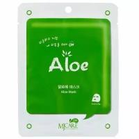 Маска для лица с экстрактом алоэ MJ Care On Aloe Mask Pack