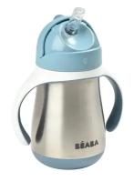 Поильник термос Beaba Tasse Paille INOX 250ML W BLUE 913481