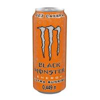 Напиток энергетический Black Monster Ultra Sunrise без сахара 0.45л, Россия