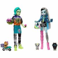 Набор из 2 кукол MONSTER HIGH Coffee Break - Френки Штейн и Дьюс Горгон