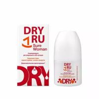 Антиперспирант для уверенных в себе женщин Roll-On Sure Woman Dry Ru/Драй Ру 50мл