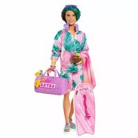 Кукла Barbie Extra Fly Travel Ken Doll Кен в пляжном наряде