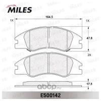 Комплект тормозных колодок, дисковый тормоз MILES E500142