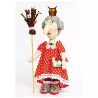 Кукла Перловка Набор для шитья текстильной игрушки «Модная Баба Яга»