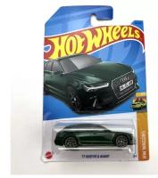 Hot Wheels Машинка базовой коллекции `17 AUDI RS 6 AVANT зеленая 5785/HKH69