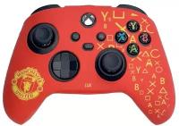 Защитный силиконовый чехол Silicone Case для геймпада Microsoft Xbox Wireless Controller FC Manchester United (Xbox One)