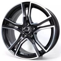 Колесный диск Oz Adrenalina 8x17/5x100 D68 ET35 MATT BLACK DIAMOND CUT