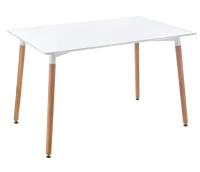 Стол Woodville Table 120 white / wood