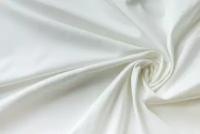Ткань сатин хлопковый белого цвета