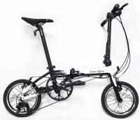 Складной велосипед Dahon K3 (2021) 14 Бело-черный