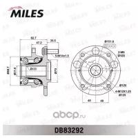 Комплект подшипника ступицы колеса MILES DB83292