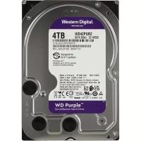 WD Жесткий диск HDD WD SATA3 4TB Purple 5400 RPM 256Mb 1 year