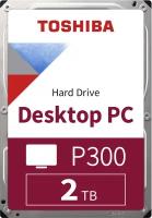 Toshiba Жесткий диск Toshiba Original SATA-III 2Tb HDWD320UZSVA Desktop P300 (7200rpm) 64Mb 3.5"