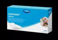 Повязка Космопор силикон/Cosmopor silicone на рану впитывающая пластырного типа 20 х 10 см 5 шт