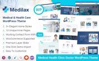 Шаблон Wordpress Medilax - Medical Service Health Clinic Doctor Theme WordPress