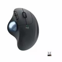 Трекбол Logitech Ergo M575 графитовый оптическая (2000dpi) беспроводная BT/Radio USB2.0 (4but)