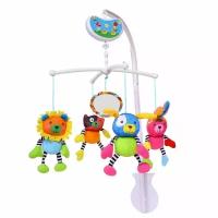 Музыкальный мобиль на кроватку Biba Toys Счастливые животные