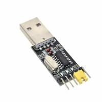 Модуль преобразователя USB-SERIAL (TTL, UART) адаптер CH340G, 3.3V-5V