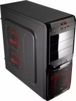 Корпус ATX AeroCool V3X Devil Red Edition 500W EN57509 (черно-красный), Б/п 500w