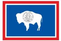 Флаг штата Вайоминг (США) 90х135 см