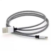 Дата - кабель Smartbuy USB - micro USB, длина 1,2 м, белый (iK-12met white)