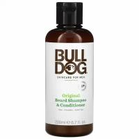 Bulldog Skincare For Men, оригинальный шампунь и кондиционер для бороды, для мужчин, 200 мл (6,7 жидк. унций)