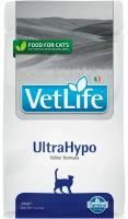 FARMINA VET LIFE FELINE ULTRAHYPO для взрослых кошек при пищевой аллергии (0,4 + 0,4 кг)