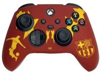 Защитный силиконовый чехол Silicone Case для геймпада Microsoft Xbox Wireless Controller FC Barcelona (Xbox One)