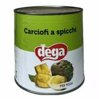 Dega Артишоки консервированные Dega Artichoke quarters for Pizza 2,55 кг