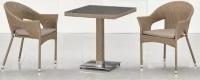 Комплект мебели Афина мебель T605SWT/Y79B-W56 (2+1) Light Brown