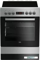 Электрическая плита Beko FSM 67320 GSS, серебристый