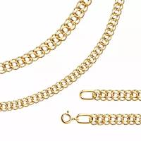 Золотая цепь плетение Питон Ювелир Трейд Т1600040, Золото 585°, размер 45