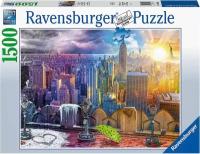 Пазл Ravensburger 1500 деталей: Времена года в Нью-Йорке