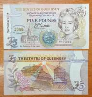 Банкнота Гернси 50 фунтов 1994 UNC