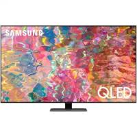 Телевизор Samsung QE55Q80BAUXCE, QLED, 4K Ultra HD, серебристый